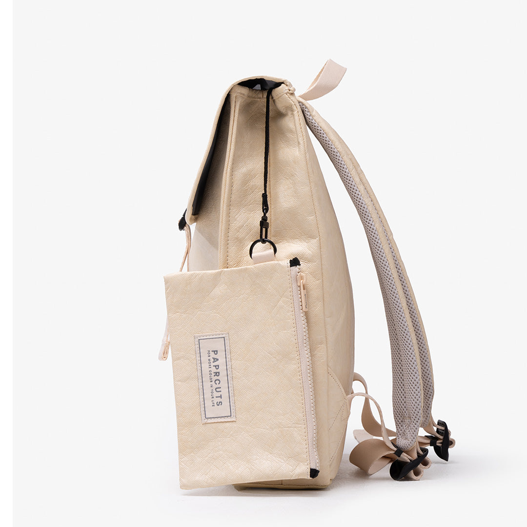 Paprcuts Kyoto Rucksack Off-White 11L 16 Zoll Laptopfach