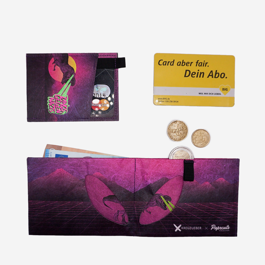 Paprcuts RFID PRO Wallet Dinos gegen Nazis Geldbeutel RFID