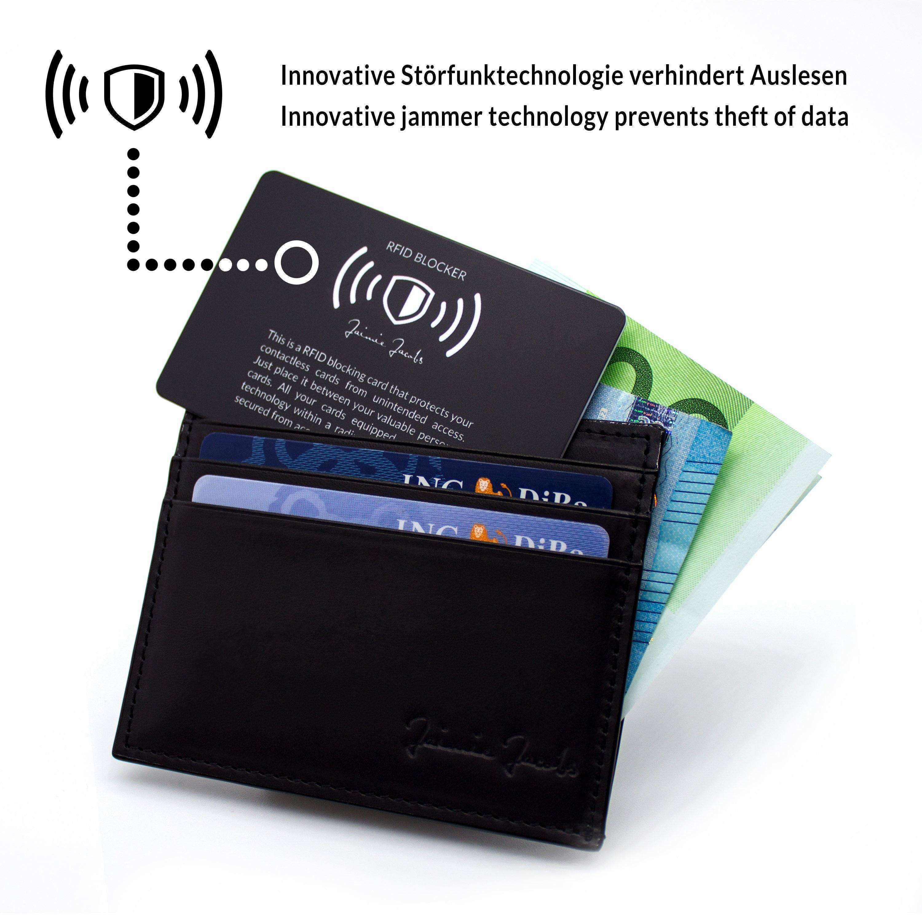 Jaimie Jacobs Nano Boy RFID Schutzkarte Scheckkartenformat
