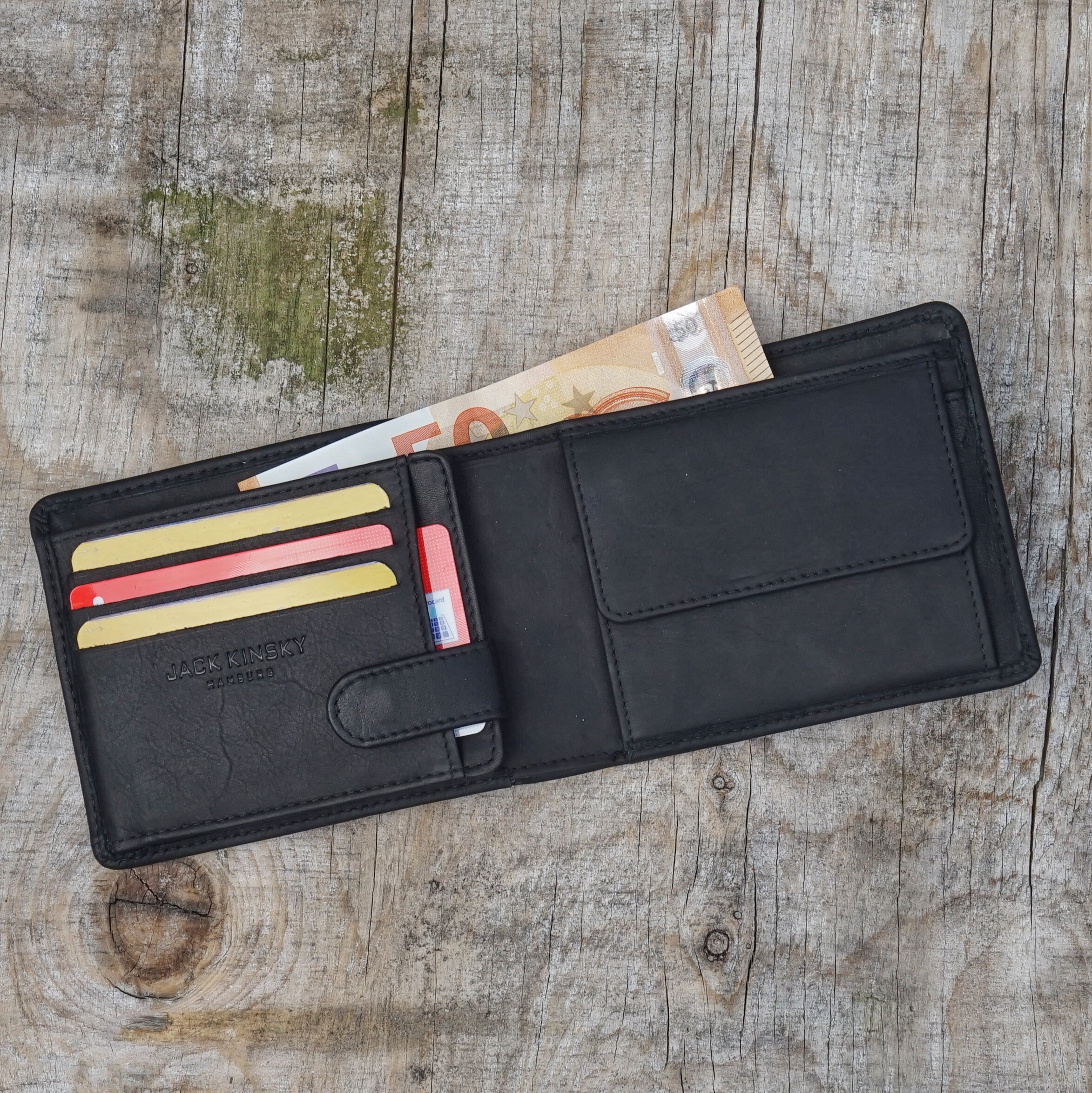 Jack Kinsky Aruba 101 Herrenbörse Braun RFID