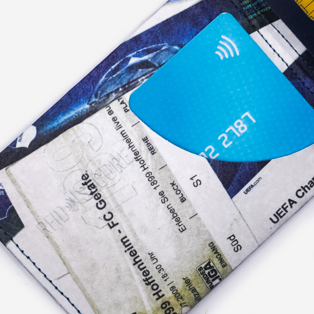 Paprcuts RFID Wallet TSG Hoffenheim Portemonnaie RFID Tyvek