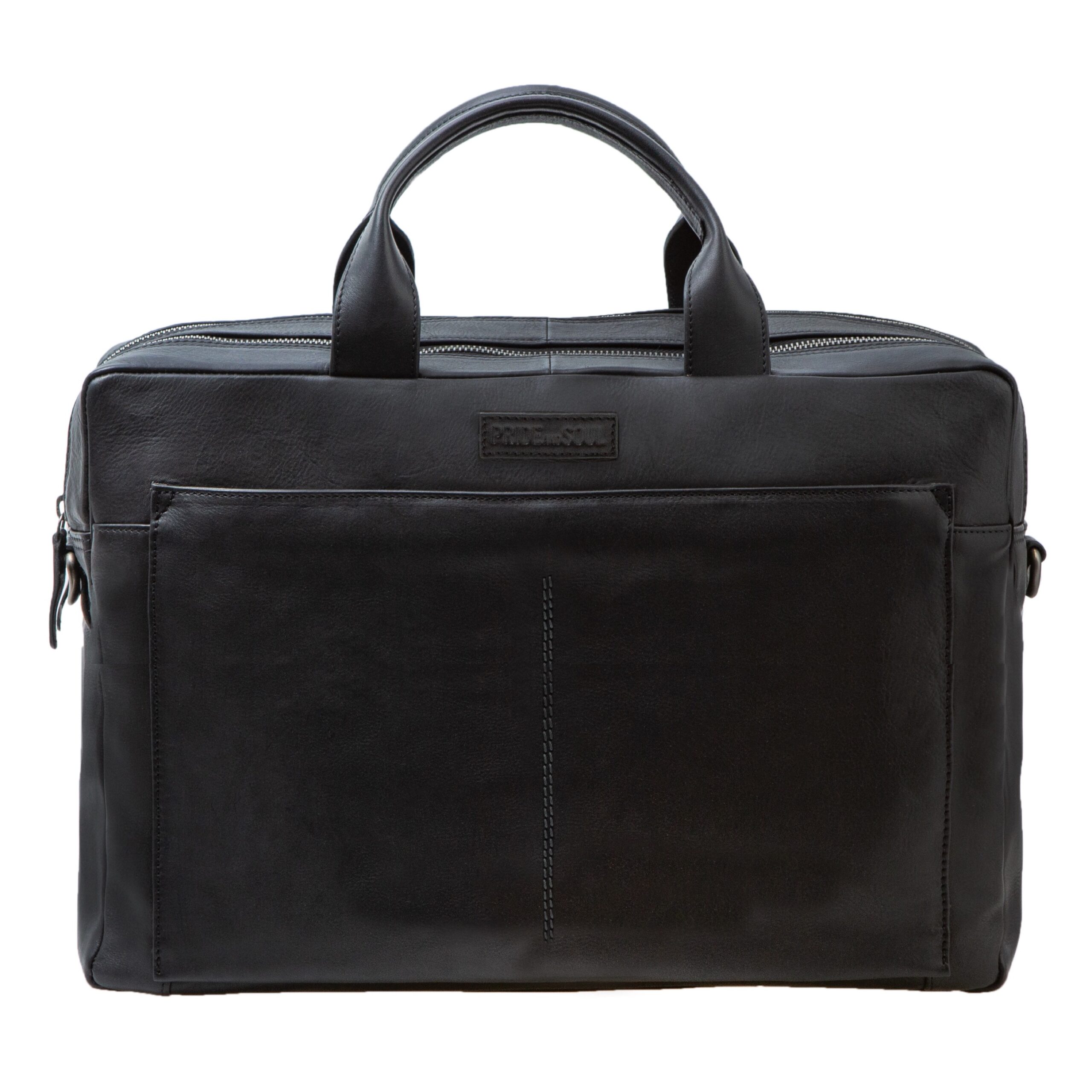 Alumaxx Umhängetaschen Businesstasche NOMAD Leder schwarz Laptop