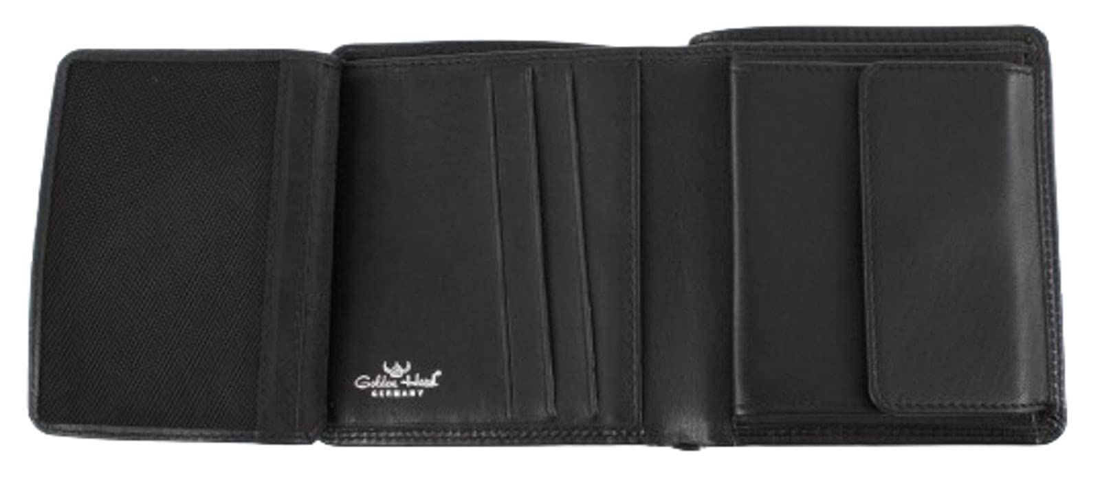 Golden Head Polo Geldbörse 9 cm Leder Klein Kompakt