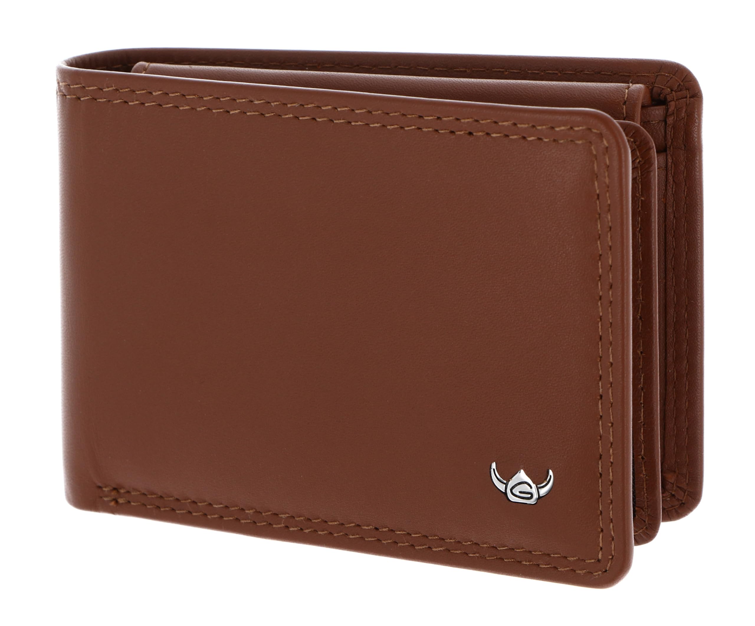 Golden Head Polo Minischeintasche 1040 Geldbörse Cognac RFID