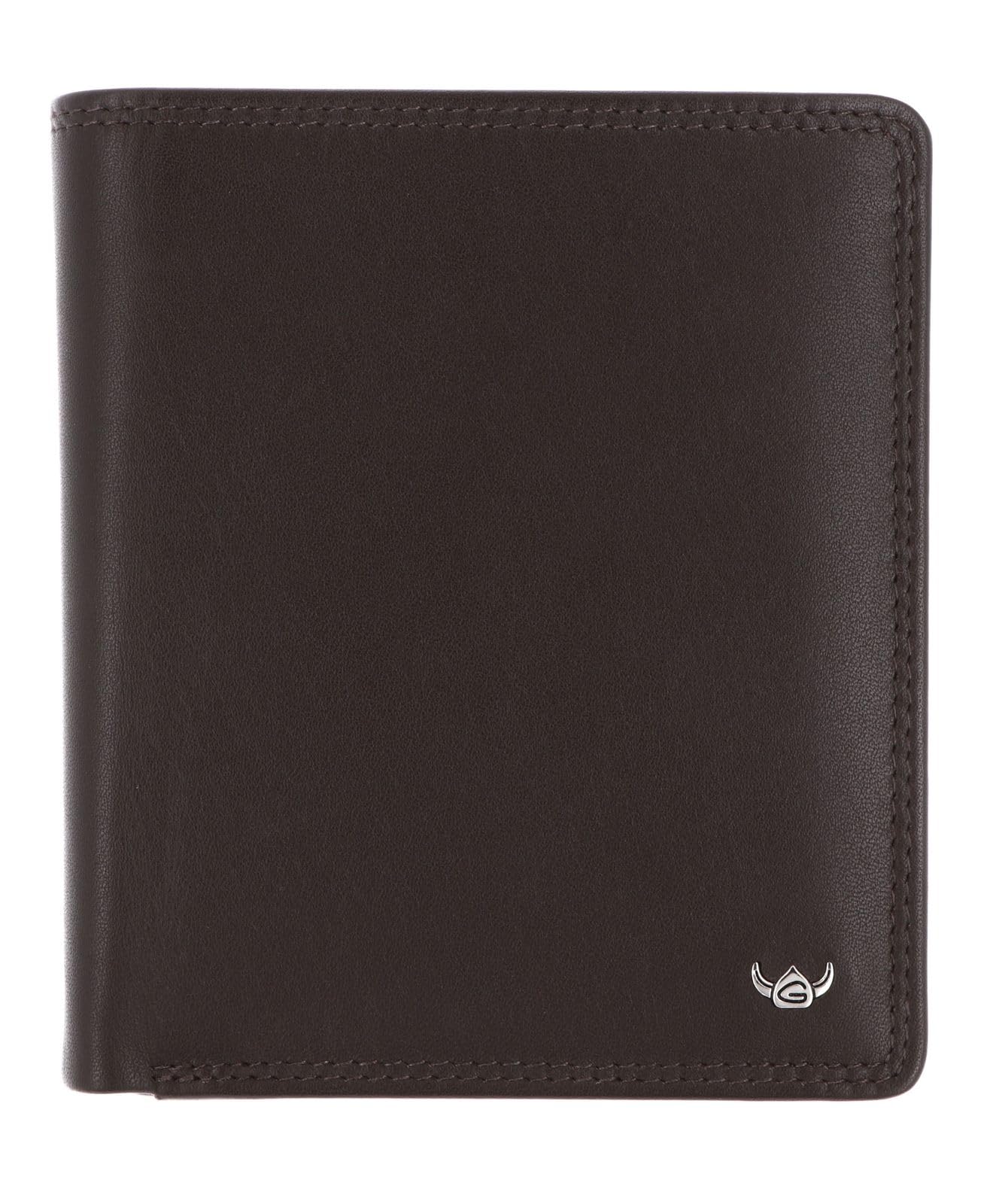 Golden Head Polo 1231 Geldbörse Leder Dunkelbraun RFID 21 Karten