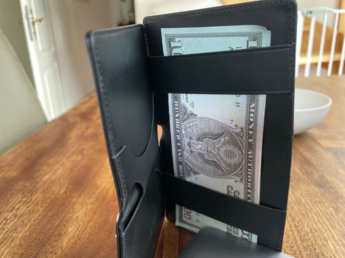 Jaimie Jacobs Flapstar Geldbörse Saffiano Brown RFID