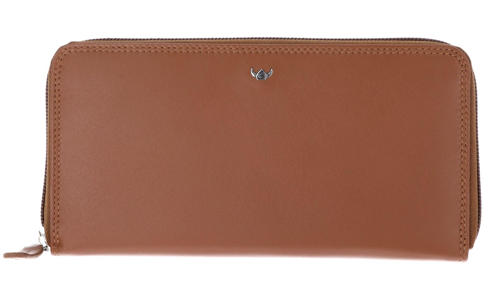 Golden Head Polo 2822 RV-Damenbörse Cognac RFID Leder