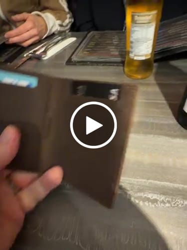 Jaimie Jacobs Slimstar Geldbeutel Leder Schwarz mit Münzfach RFID
