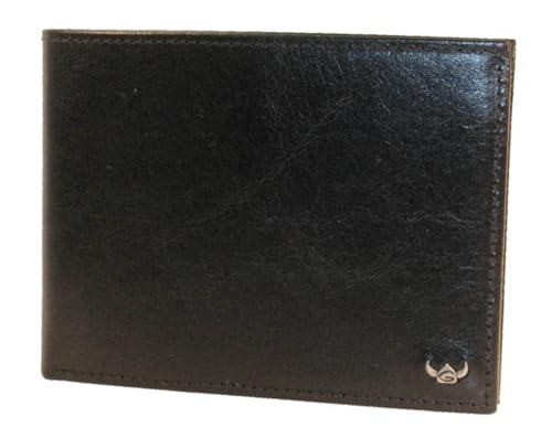 Golden Head Colorado Classic Scheintasche Klappe Geldbörse schwarz Leder