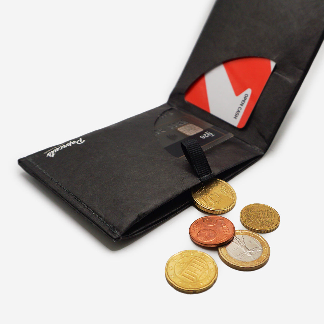 Paprcuts RFID PRO Wallet Just Black Portemonnaie RFID-Schutz