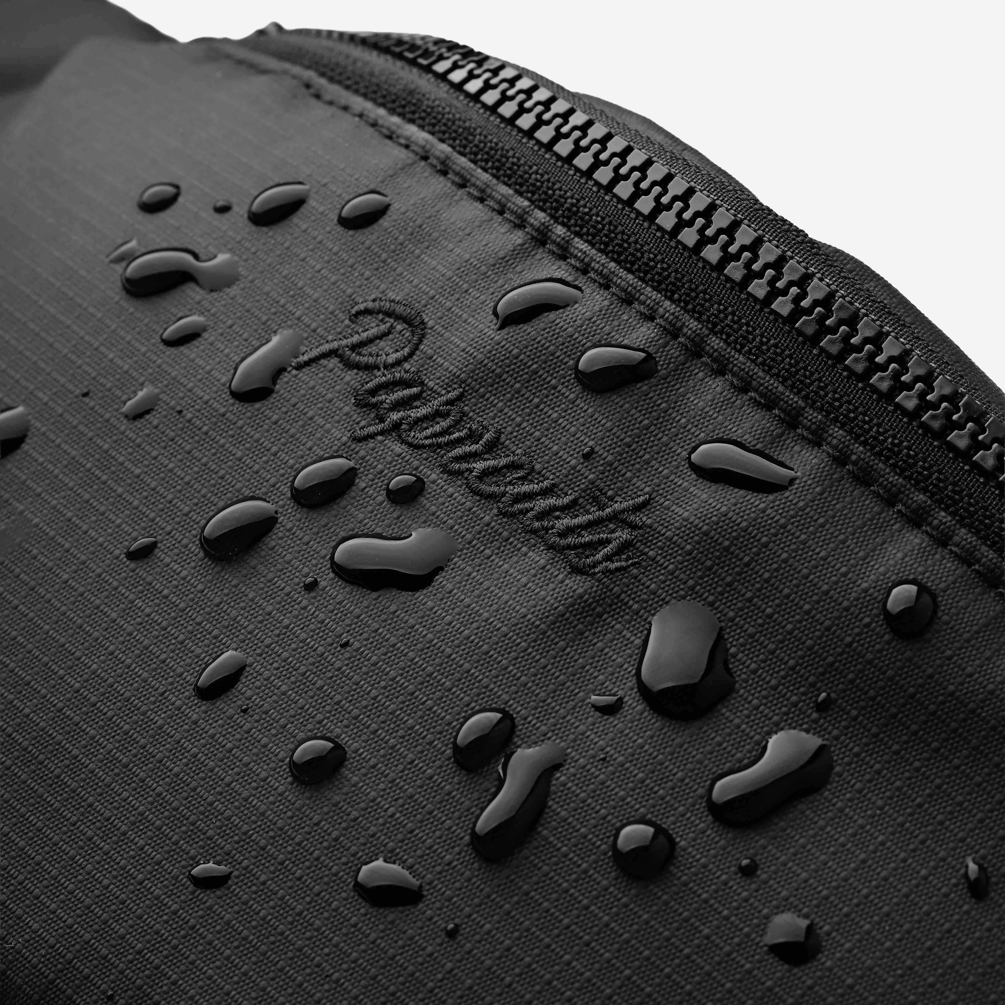 Paprcuts Bauchtasche Black Ripstop 2L wasserabweisend