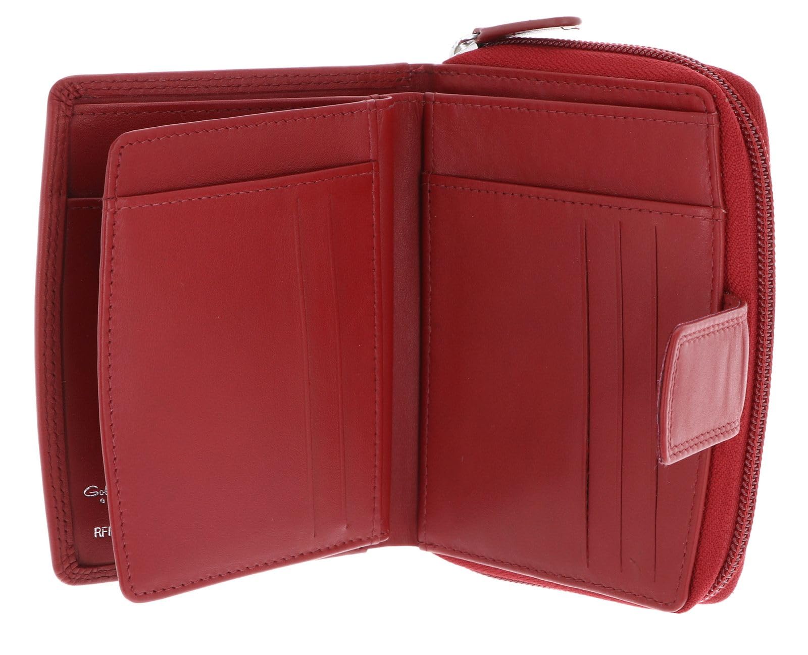 Golden Head Polo 1438 Geldbörse Rot mit Riegel RFID