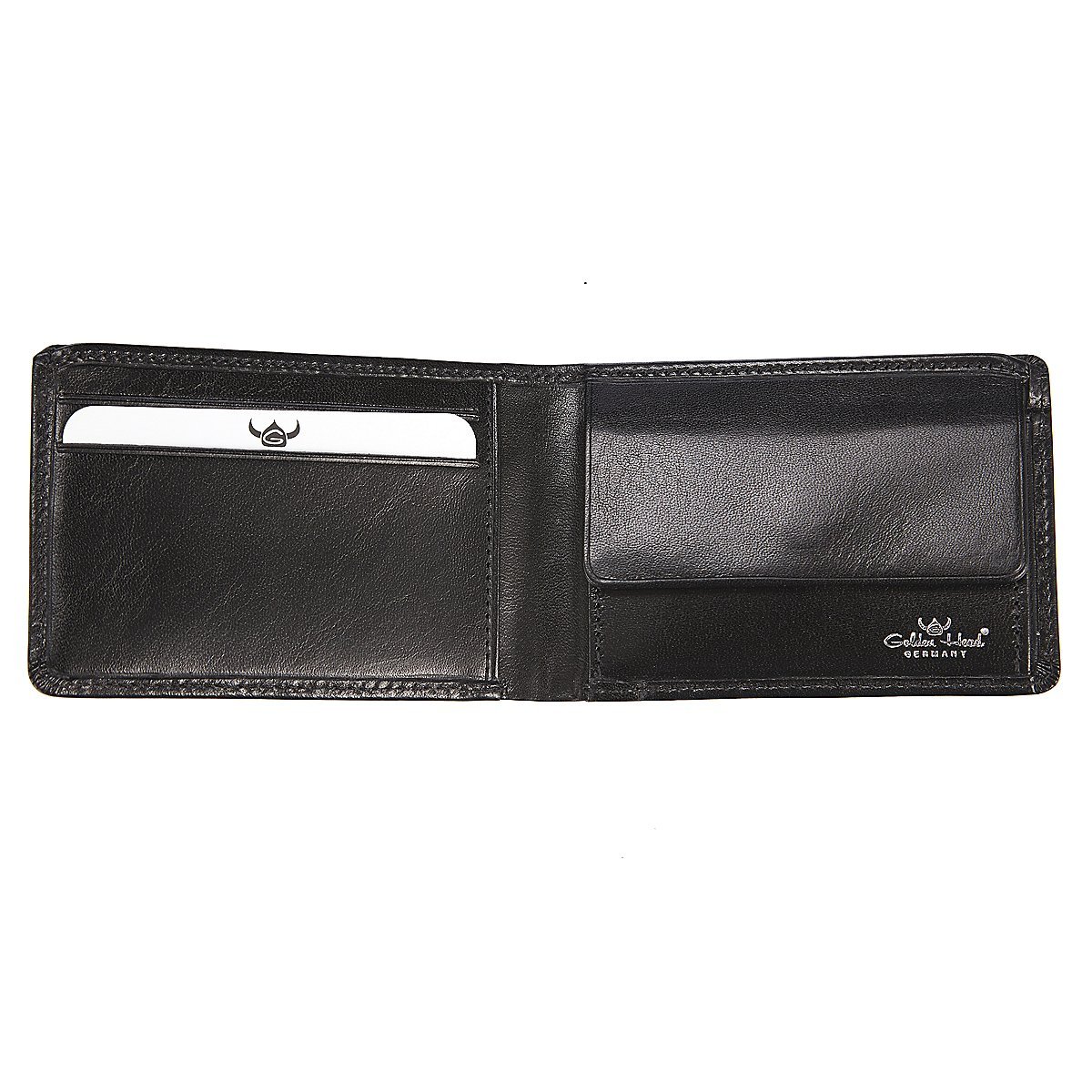 Golden Head Colorado Classic Geldbörse Schwarz 10 cm Leder