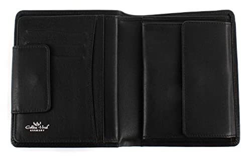 Golden Head Polo Geldbörse II 10 cm Schwarz Hochformat