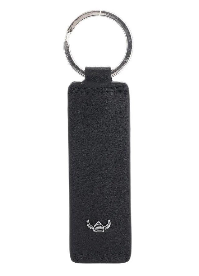 Golden Head Polo 5157 Schluesselanhaenger Schwarz Rindsleder