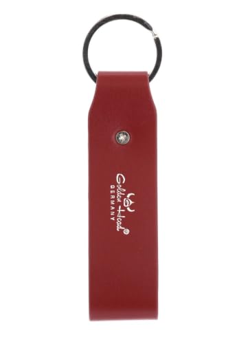 Golden Head Polo 5158 Schluesselanhaenger Rot Rindsleder