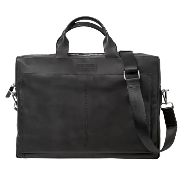 Alumaxx MOVER Laptoptasche 15 Zoll schwarz Leder