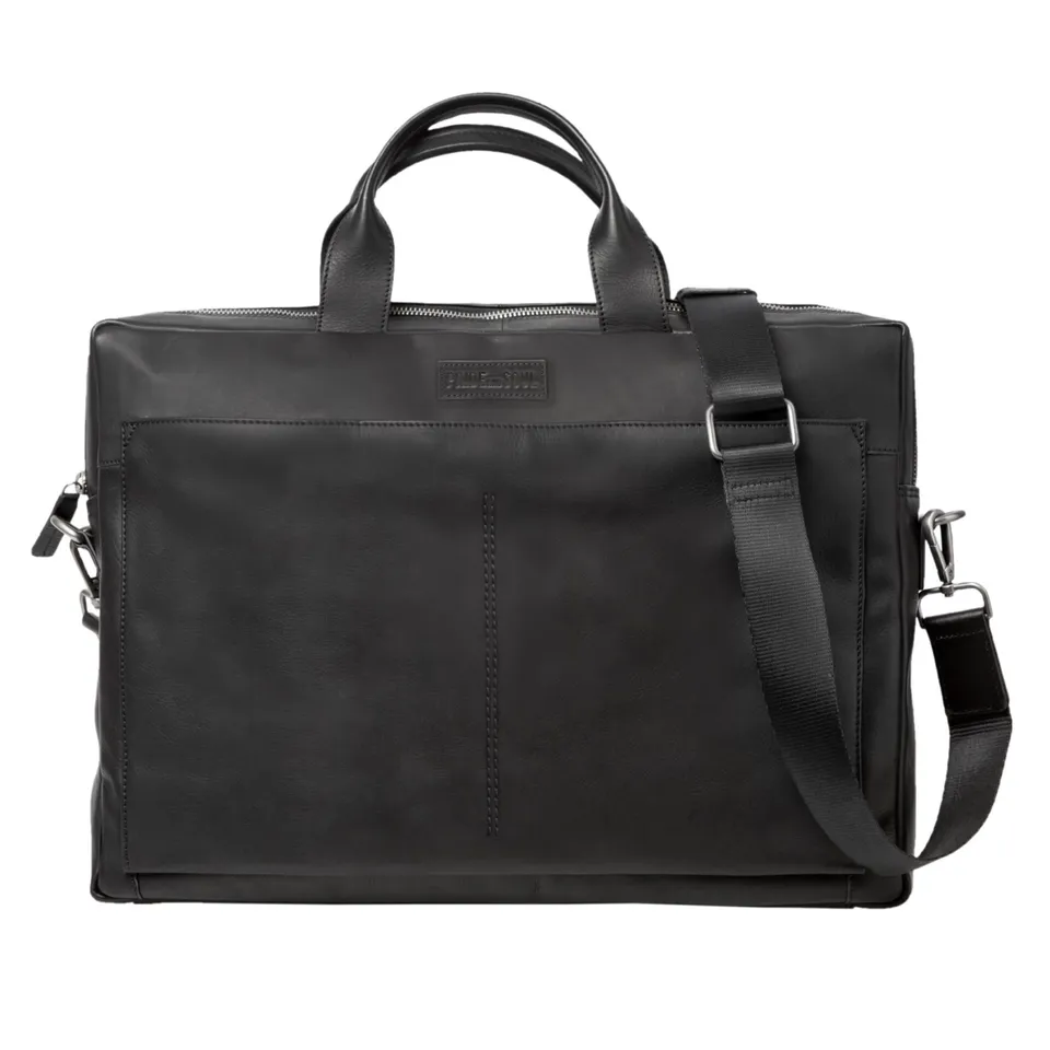 Alumaxx MOVER Laptoptasche 15 Zoll schwarz Leder
