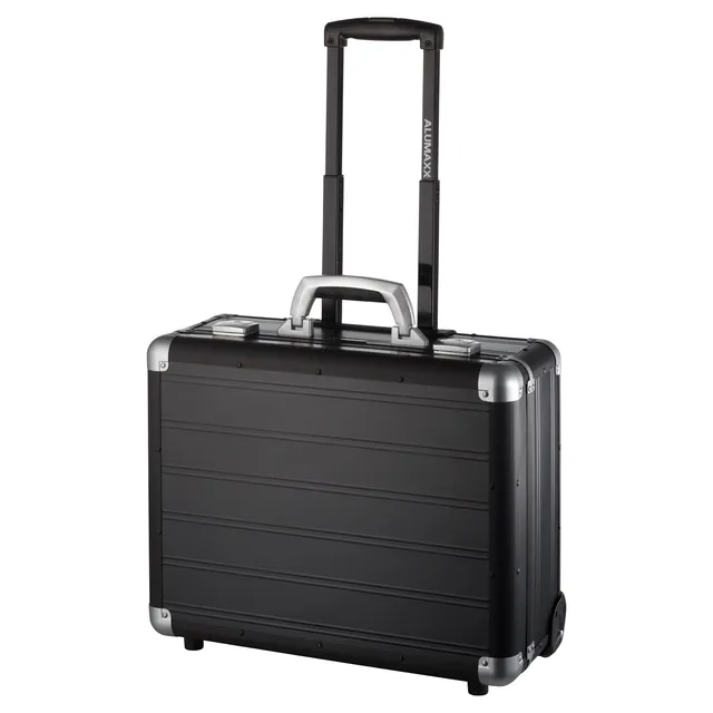 Alumaxx Galaxy Business Trolley Schwarz Matt Aluminium