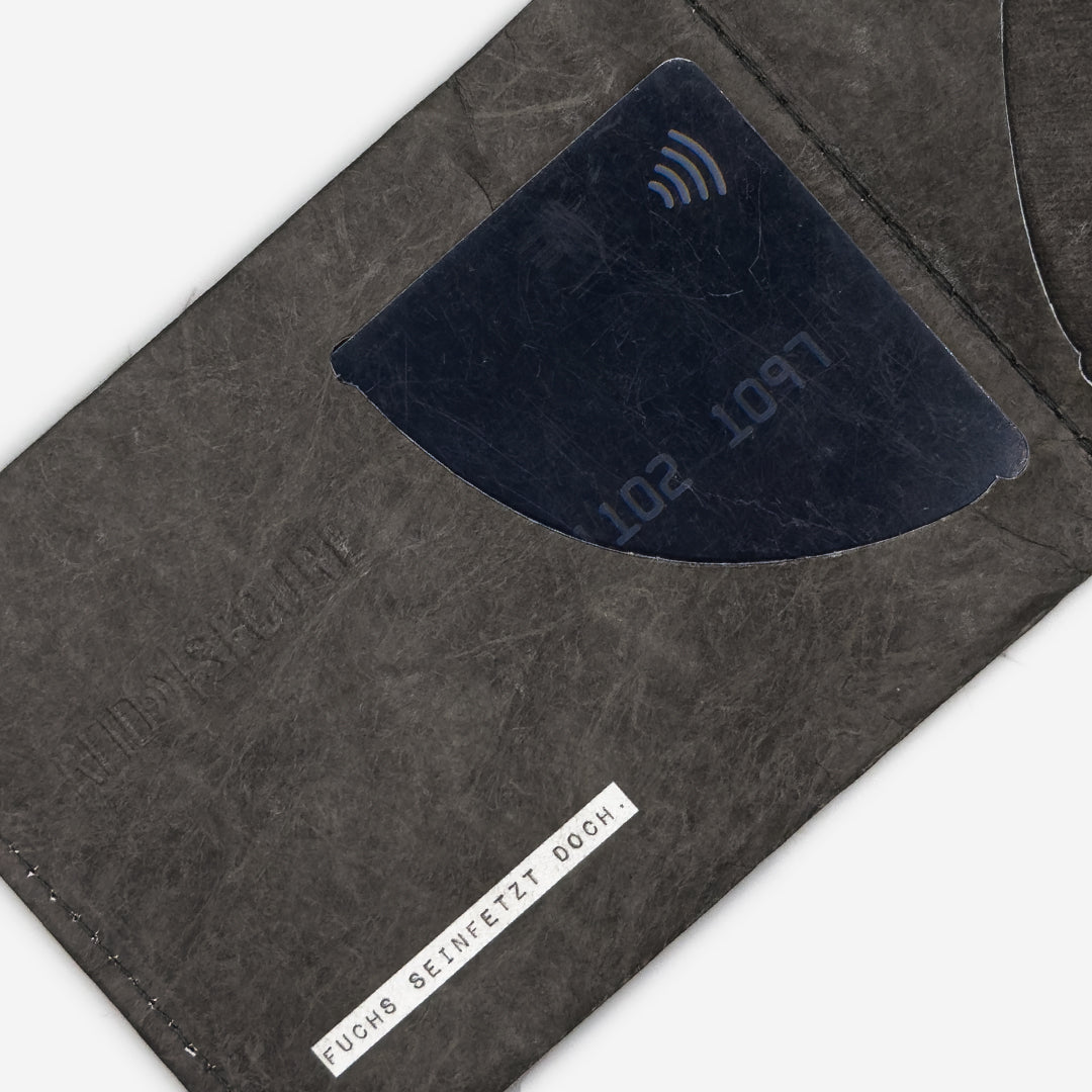 Paprcuts RFID Wallet Funky Fox Portemonnaie Dunkelgrün RFID Pro