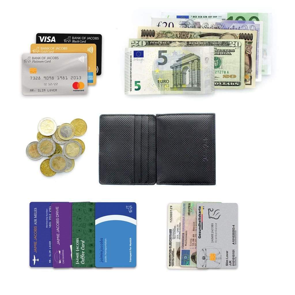 Jaimie Jacobs Flap Boy Geldbörse Cognac mit Münzfach RFID