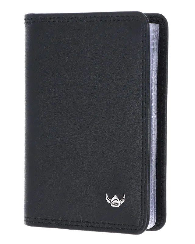 Golden Head Polo 4431 Kartenetui Schwarz RFID Leder