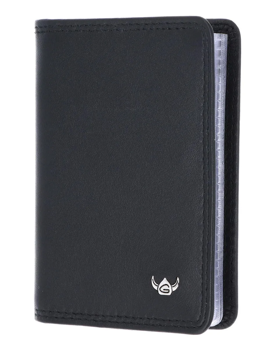 Golden Head Polo 4431 Kartenetui Schwarz RFID Leder