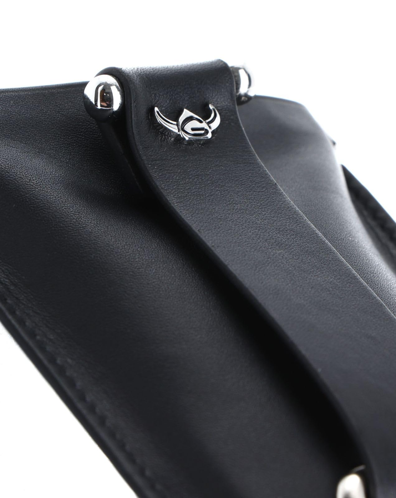 Golden Head Polo 5010 Schlüsseletui Leder Schwarz Rindsleder