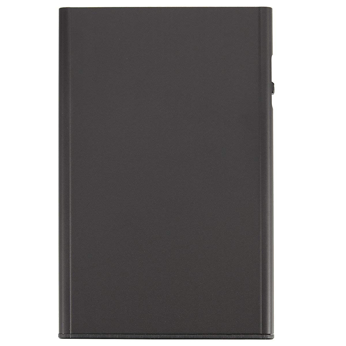 Tru Virtu Credit Card Case Click & Slide Kartenetui Black Magic RFID