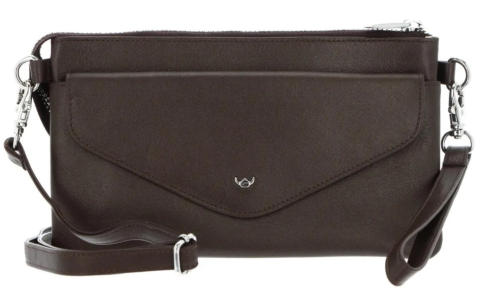 Golden Head Valencia Minibag Clutch Bronze RFID Leder