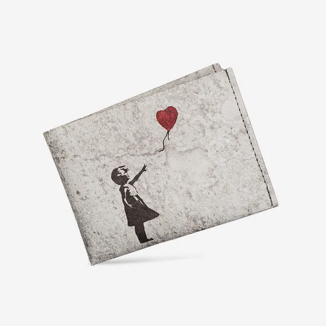 Paprcuts RFID Wallet Balloon Girl Portemonnaie weiß 12 Karten