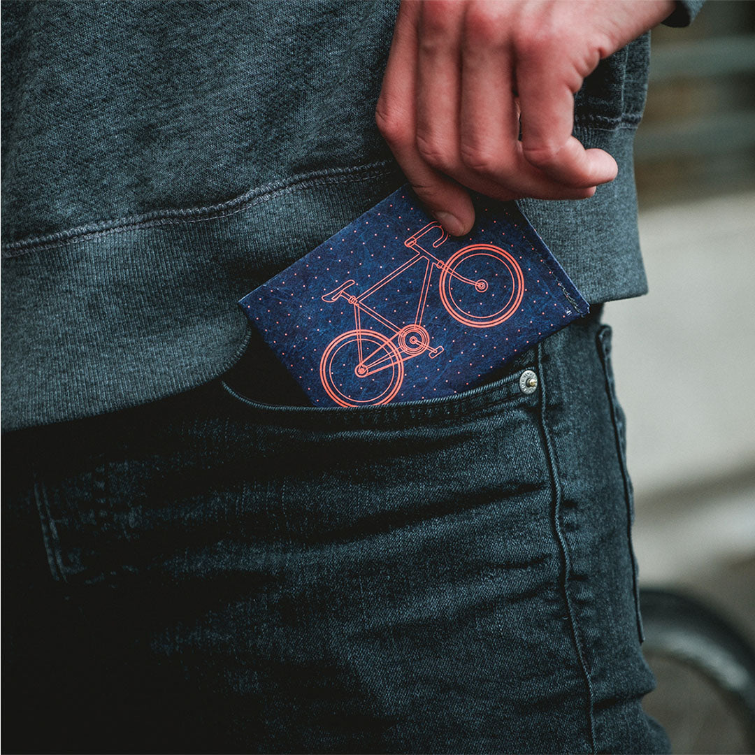 Paprcuts RFID Wallet Bike Portemonnaie Neon Fahrrad RFID-Schutz