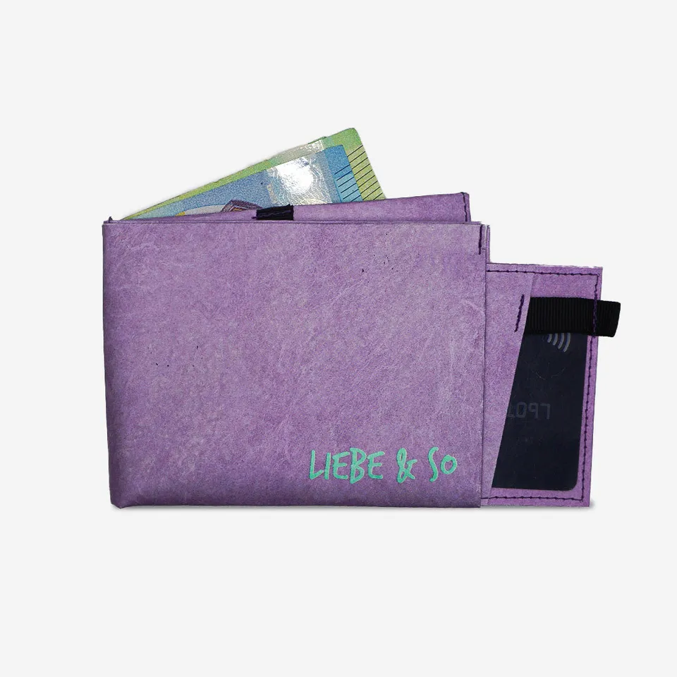 Paprcuts RFID PRO Wallet Liebe & So Portemonnaie lila RFID