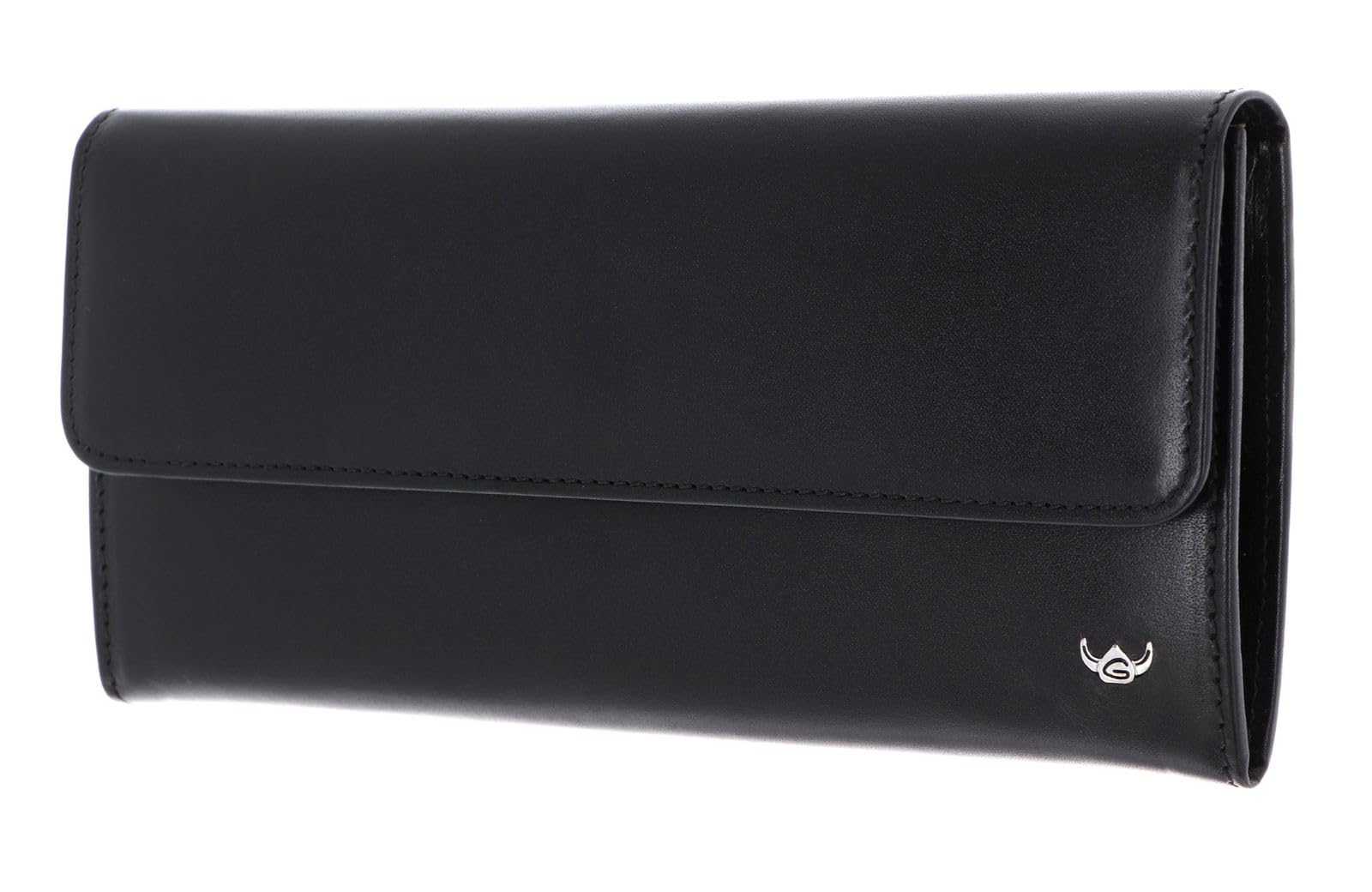 Golden Head Colorado Geldbörse Schwarz RFID Rindleder