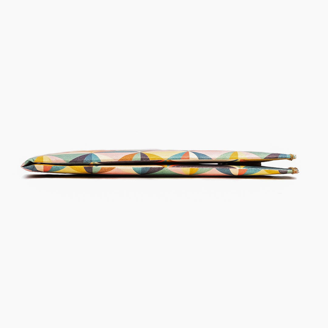 Paprcuts RFID Wallet Abstract Retro Portemonnaie bunt RFID