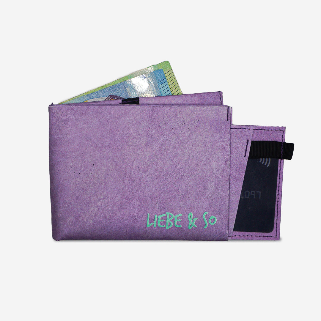 Paprcuts RFID PRO Wallet Liebe & So Portemonnaie lila RFID