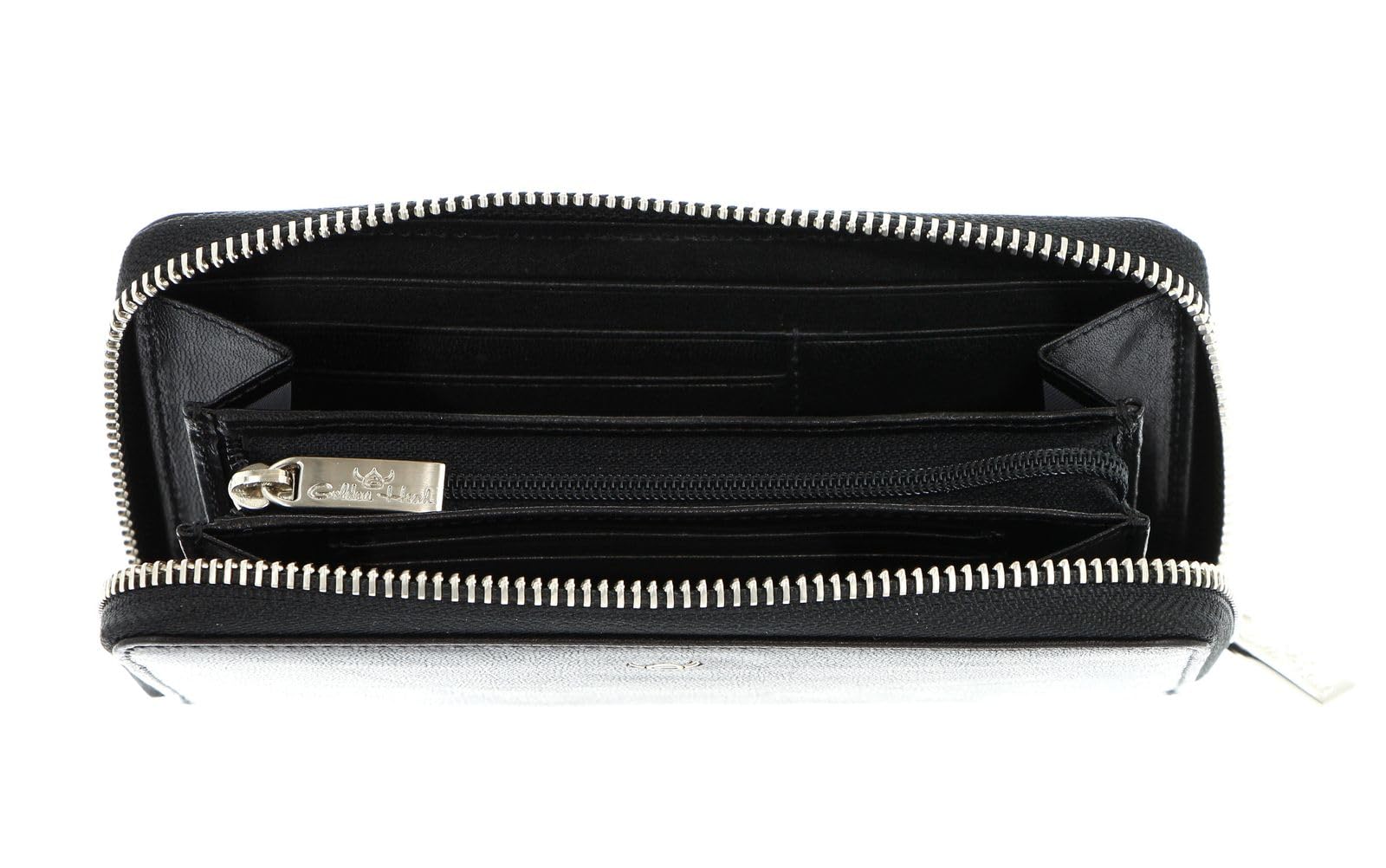 Golden Head Colorado Wallet Geldbörse Schwarz RFID Querformat