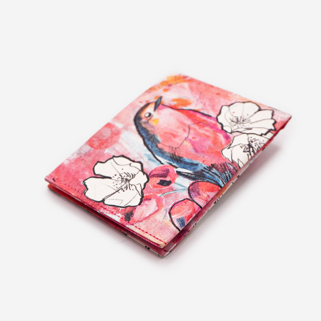 Paprcuts RFID Wallet Curious Redbreast Portemonnaie bunt