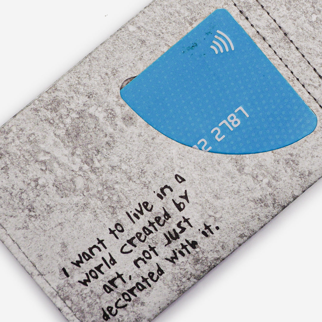 Paprcuts RFID Wallet Flower Thrower Portemonnaie Tyvek vegan