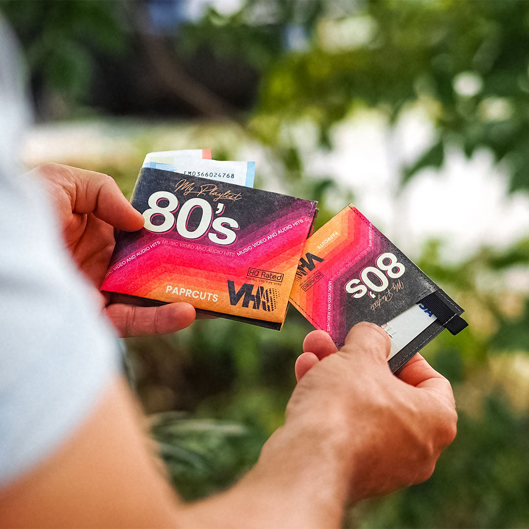 Paprcuts RFID PRO Wallet VHS Portemonnaie RFID-Schutz