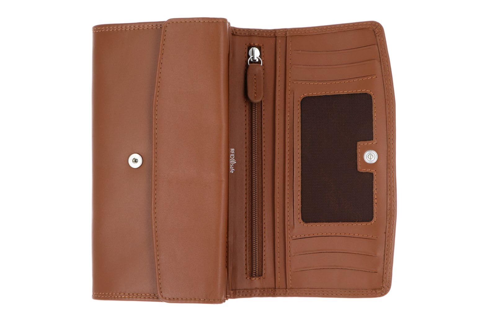 Golden Head Polo 2823 Damenbörse Cognac RFID Leder