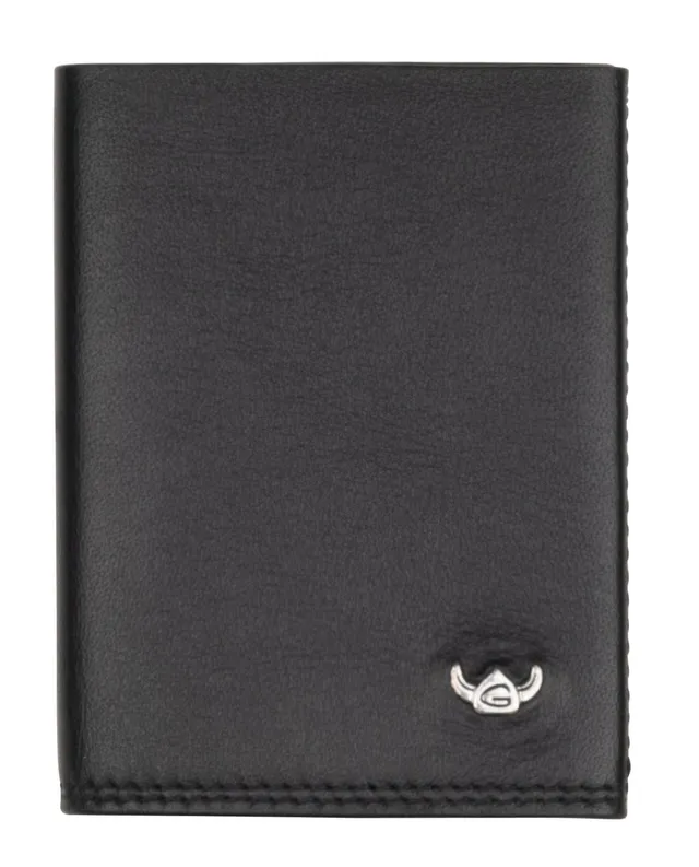Golden Head Polo Credit Card Case Kartenetui Schwarz RFID