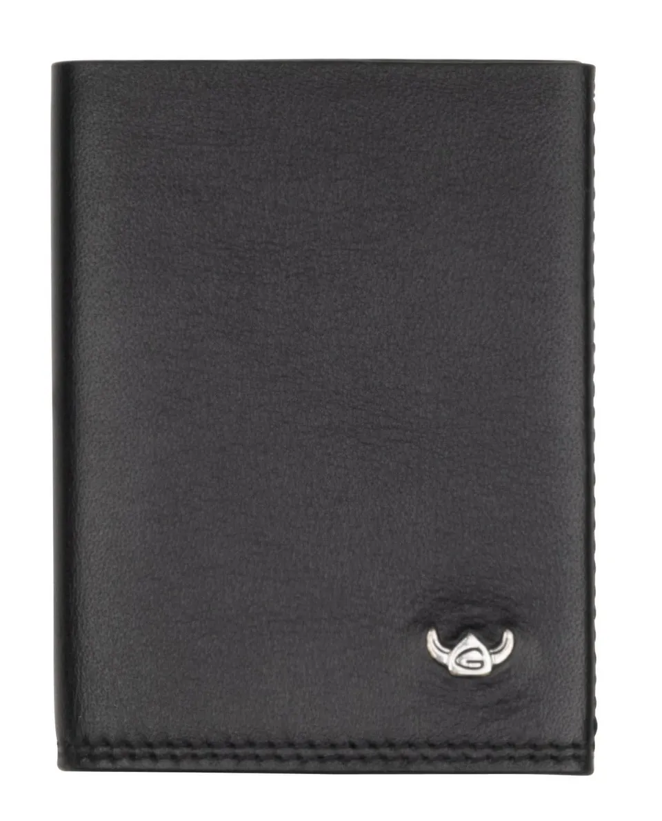 Golden Head Polo Credit Card Case Kartenetui Schwarz RFID