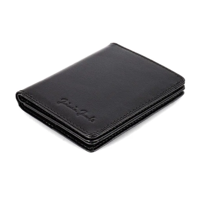 Jaimie Jacobs Slimstar Wallet Black großes Münzfach RFID