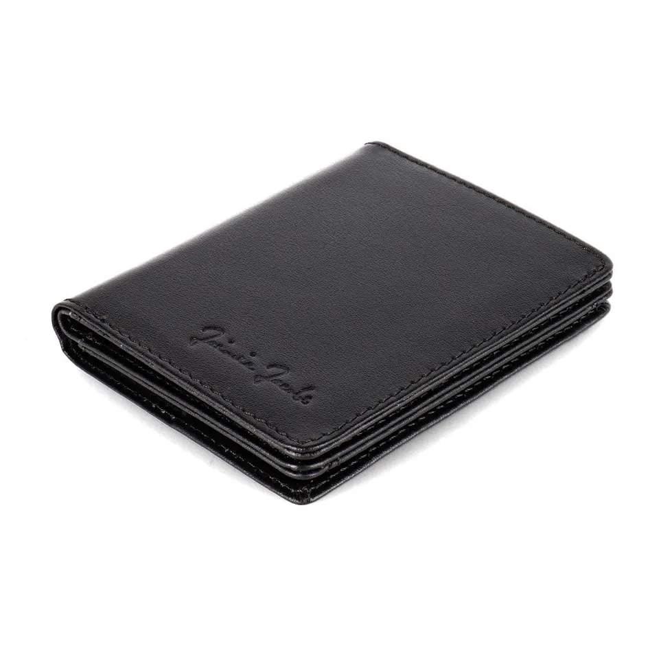 Jaimie Jacobs Slimstar Wallet Black großes Münzfach RFID