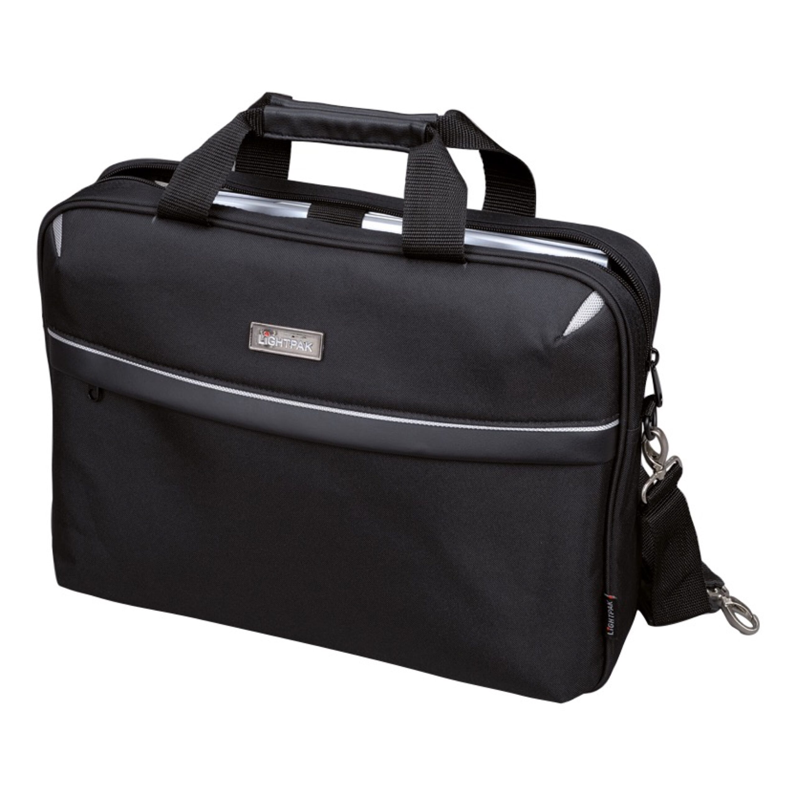 Alumaxx Sierra Laptoptasche 17 Zoll schwarz Polyester