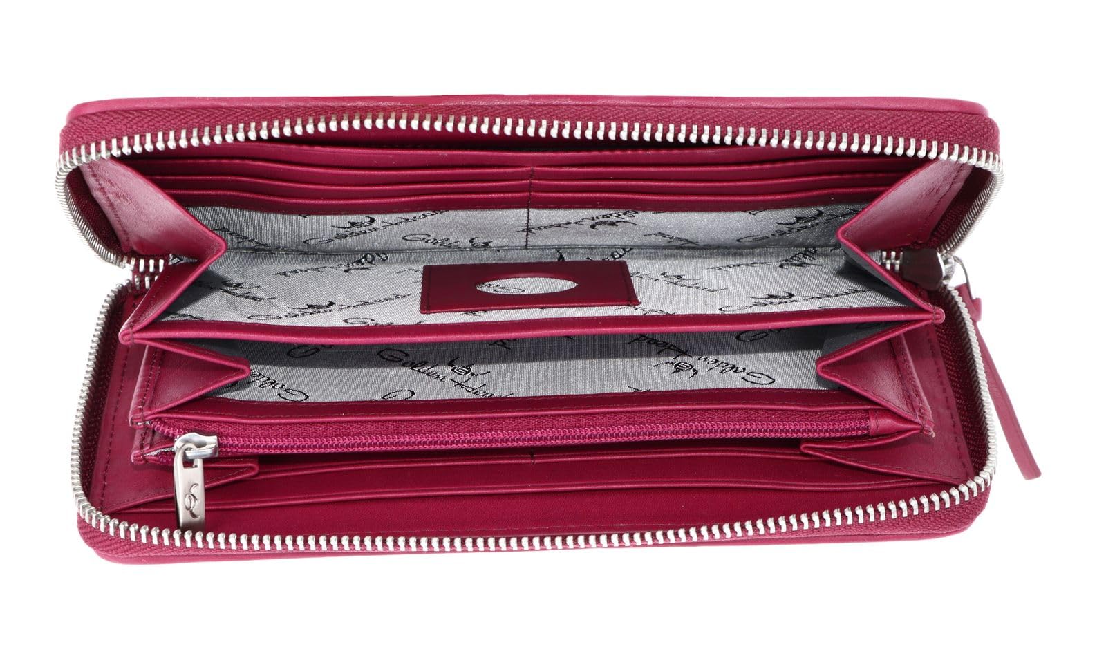 Golden Head Cordoba 2822 Damenbörse Beere RFID Leder