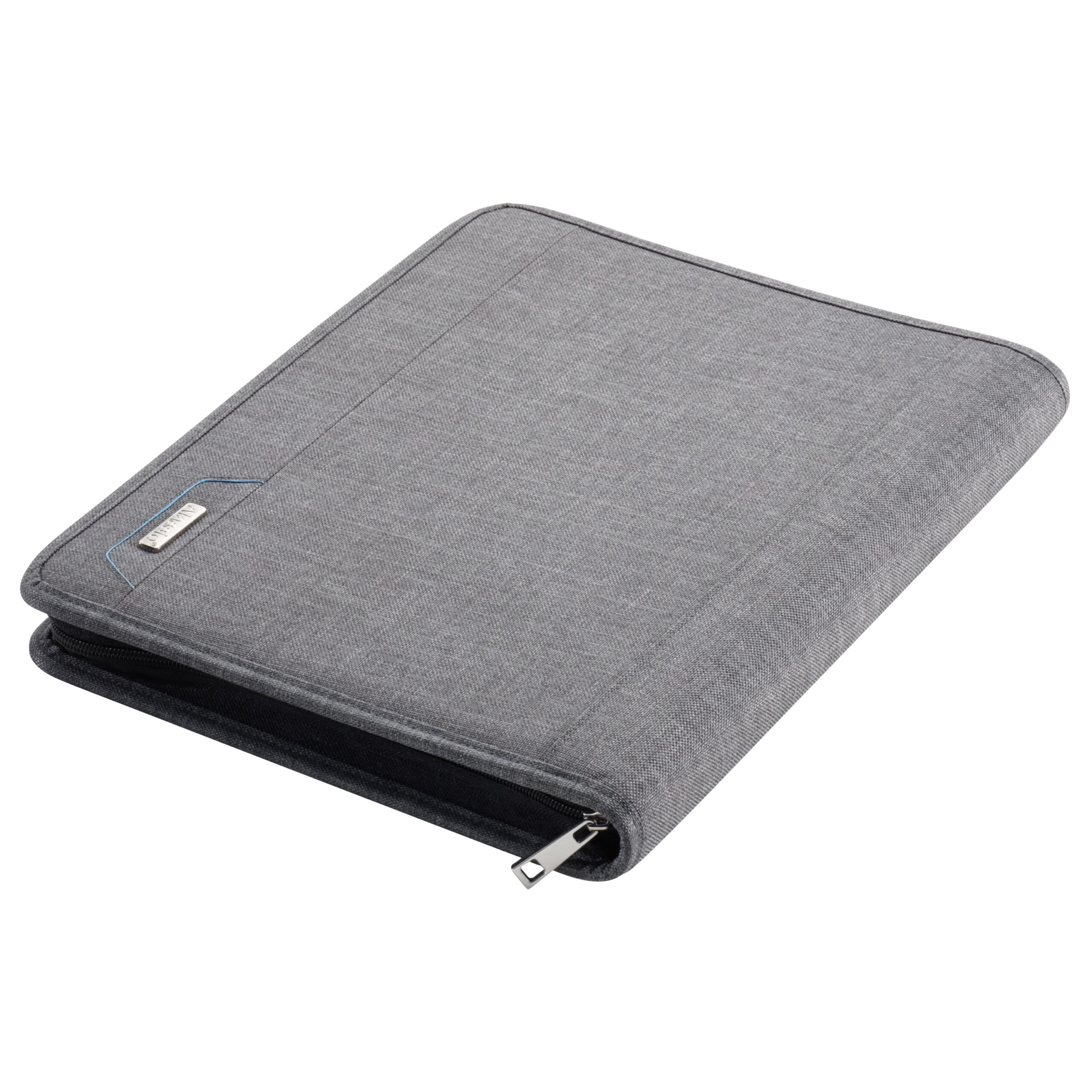 Alumaxx Schreibmappen Orgamappe A4 LAZIO Grau Polyester