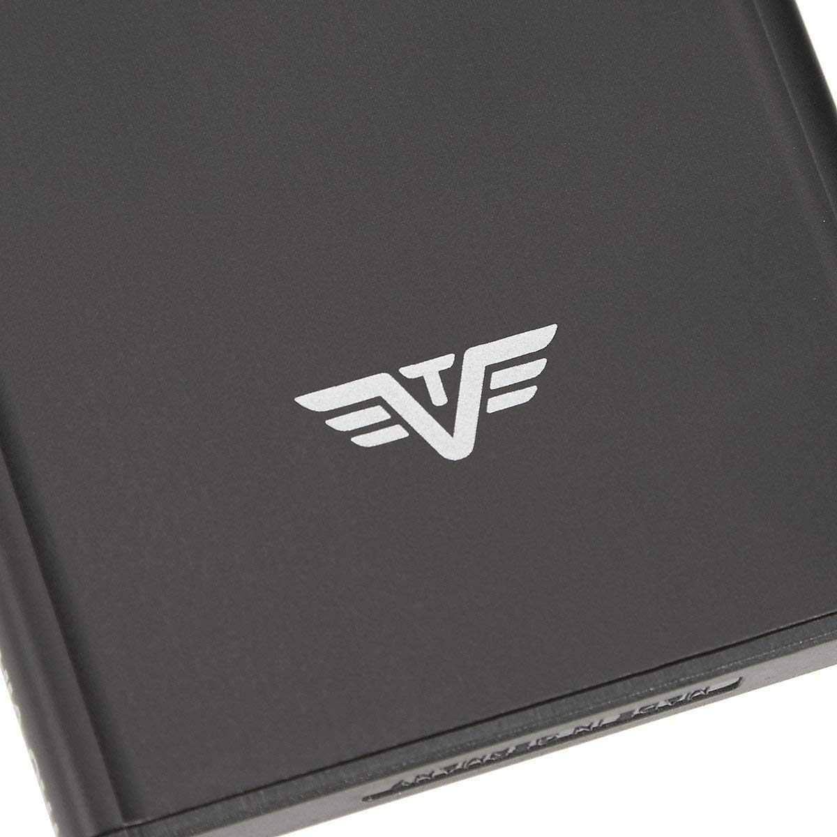 Tru Virtu Credit Card Case Click & Slide Kartenetui Black Magic RFID