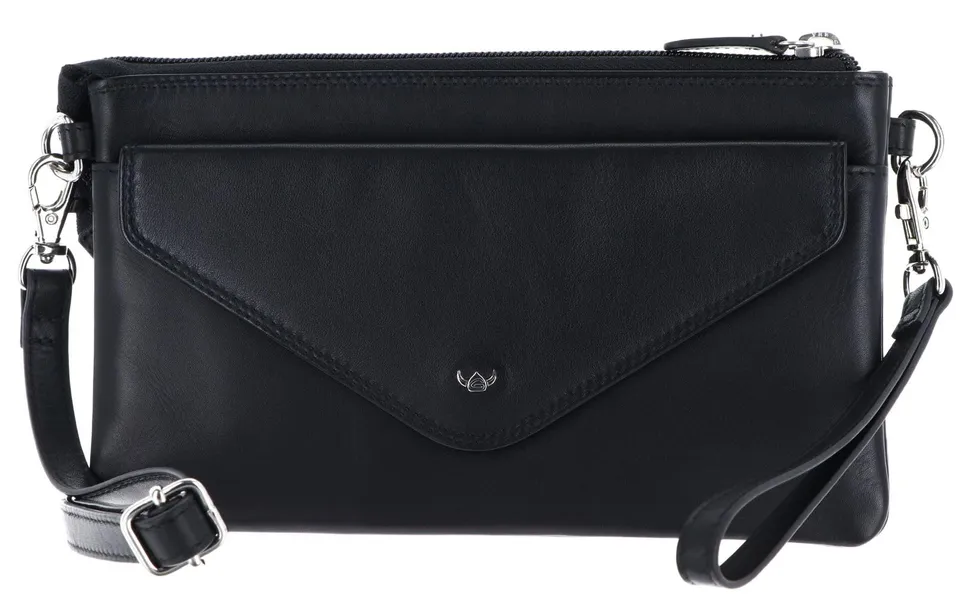 Golden Head Polo 8216 Mini-Tasche Schwarz Rindsleder RFID